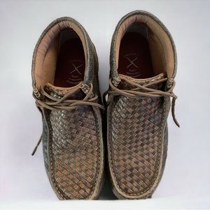 Twisted X Chukka Woven Moccasin